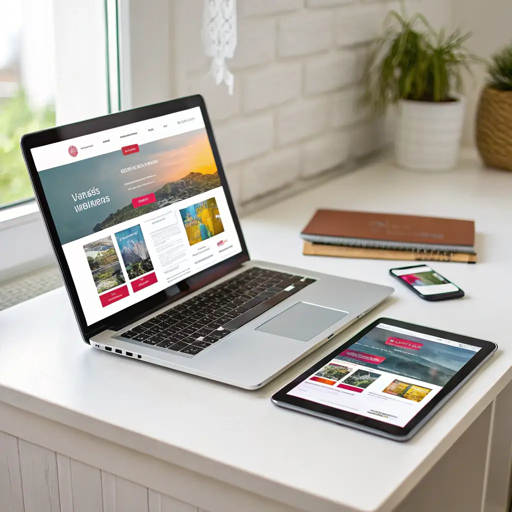 Modern website design portfolio - My Next Step Digital